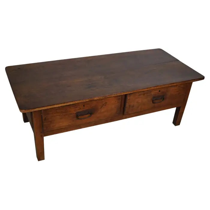 Spanish 18th Century Farmhouse Rustic Chestnut Coffee Table