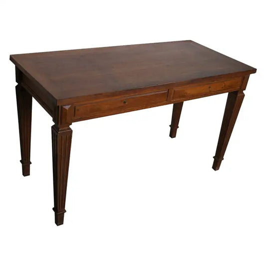 Antique French Louis XVI Walnut Writing Desk / Side Table 1920's