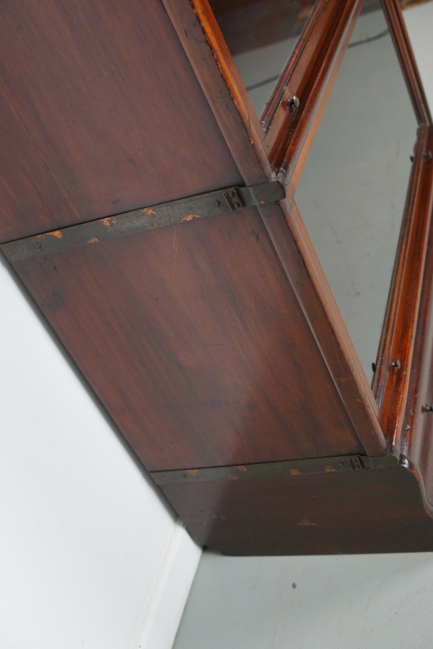 Antique Mahogany Stacking Bookcase by Globe Wernicke, ca 1900
