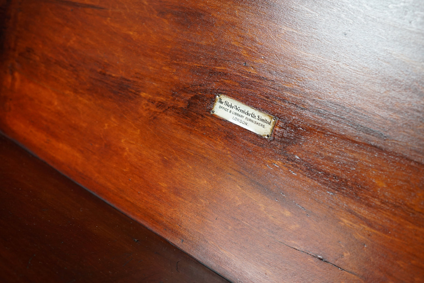 Antique Mahogany Stacking Bookcase by Globe Wernicke, ca 1900