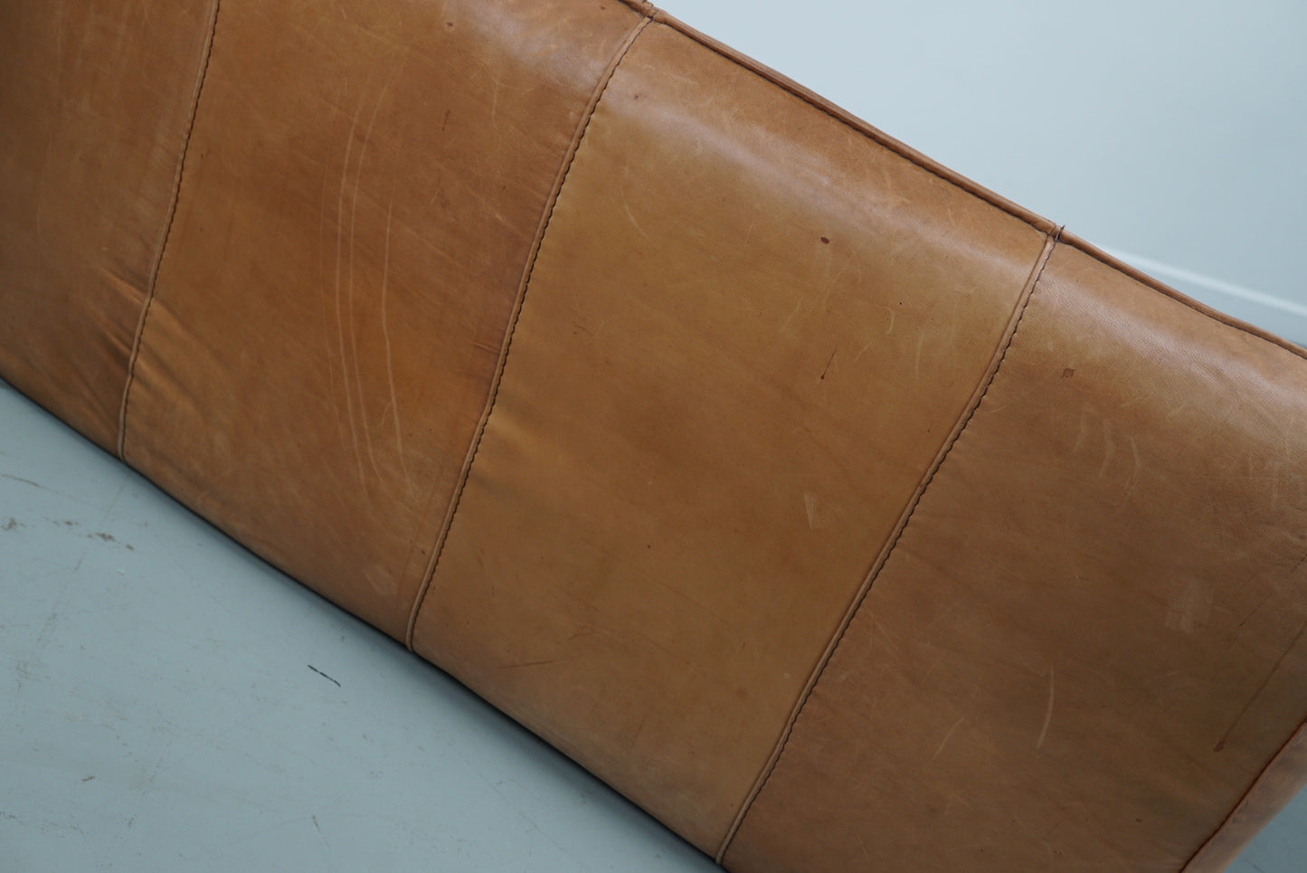 Cognac Leather Andes Sofa by Gerard van den Berg for Montis, 1970s