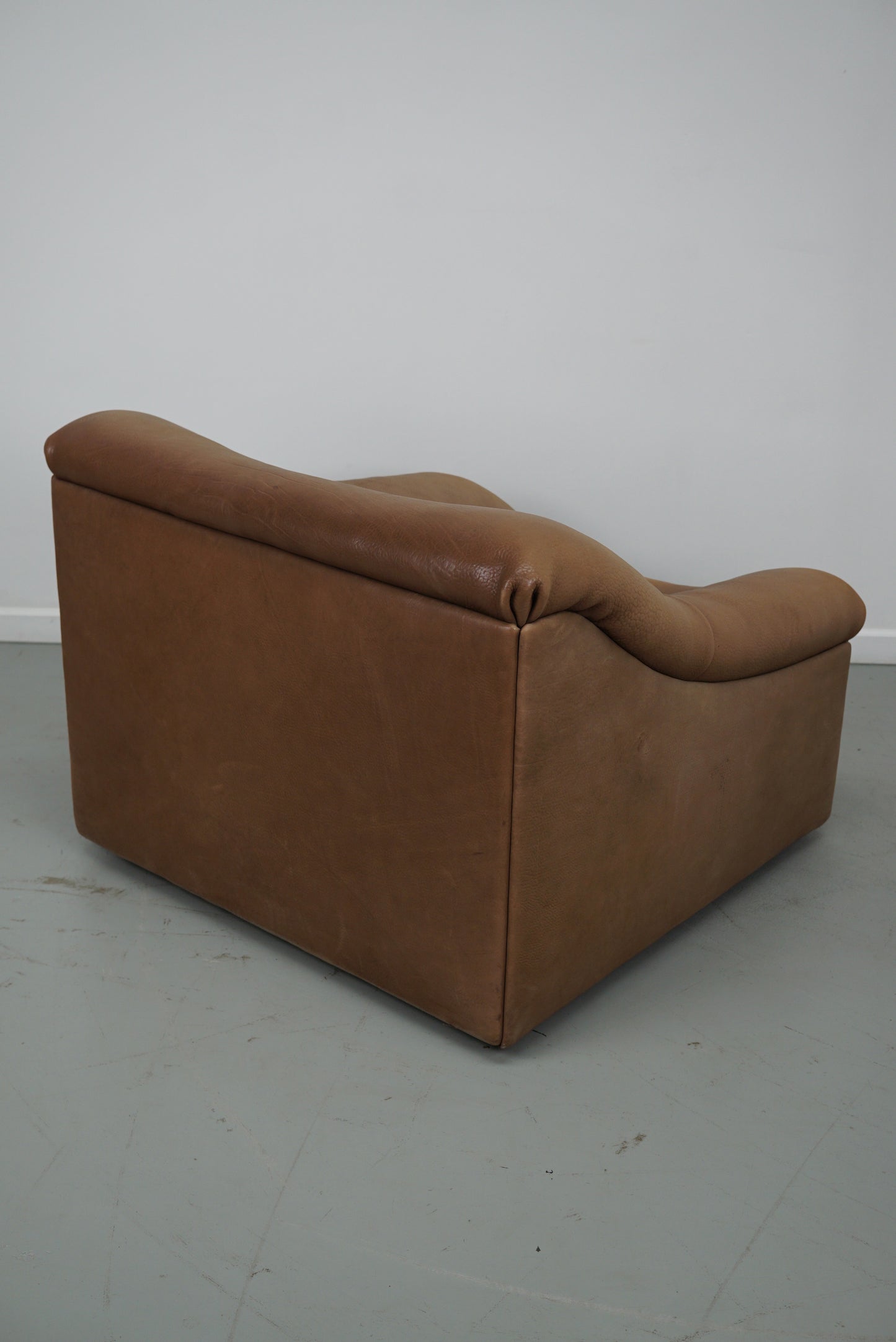 De Sede DS46 Tan / Beige Buffalo Leather Lounge armchair, Switzerland