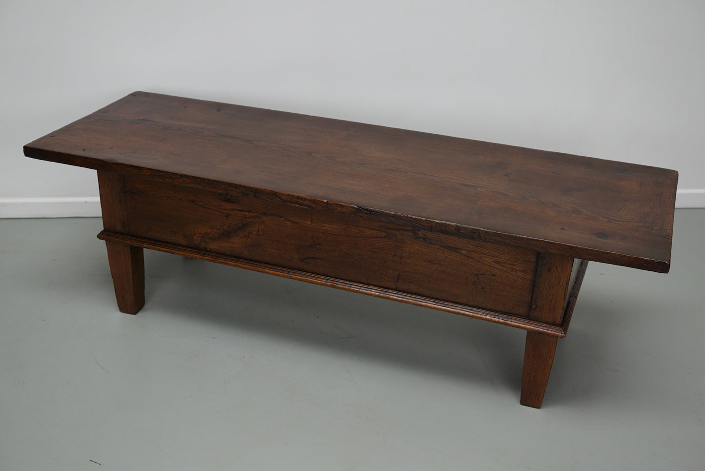 Spanish 19th Century Farmhouse Rustic Chestnut Coffee Table