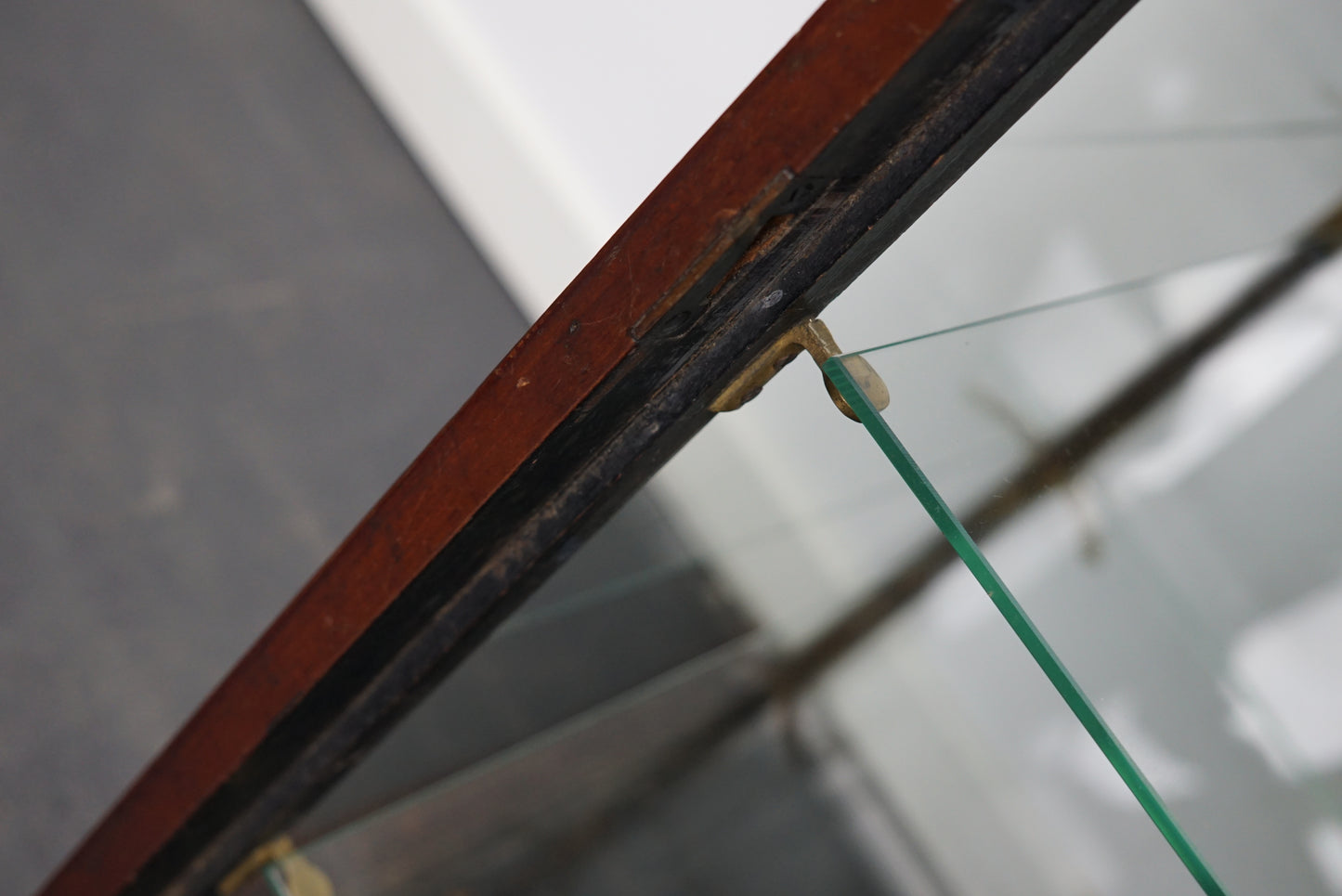 Victorian Mahogany Museum / Shop Display Cabinet or Vitrine, Late 19th Century