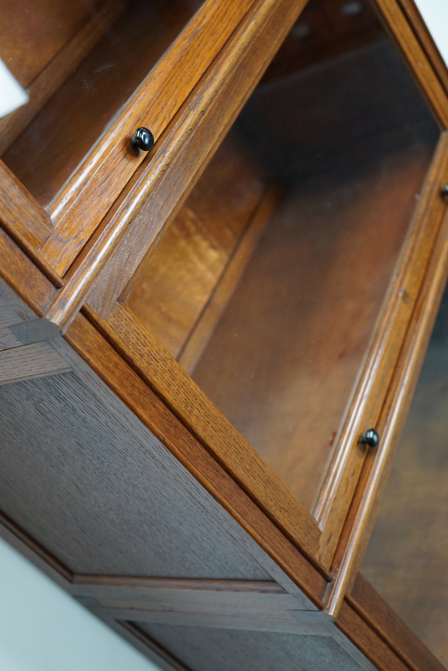 Antique Oak Stacking Bookcase by Macey / Globe Wernicke, ca 1920