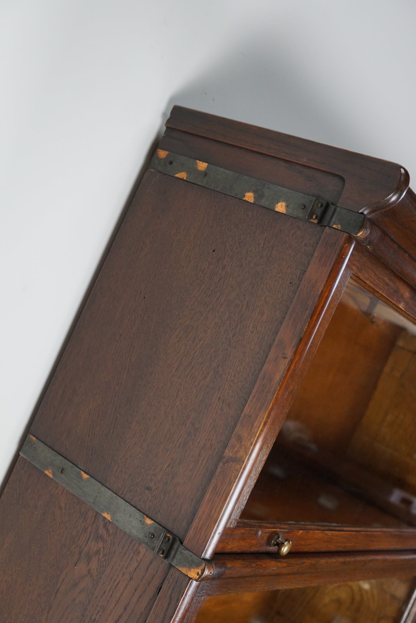 Antique Oak Stacking Bookcase by Union Zeiss / Globe Wernicke, ca 1900