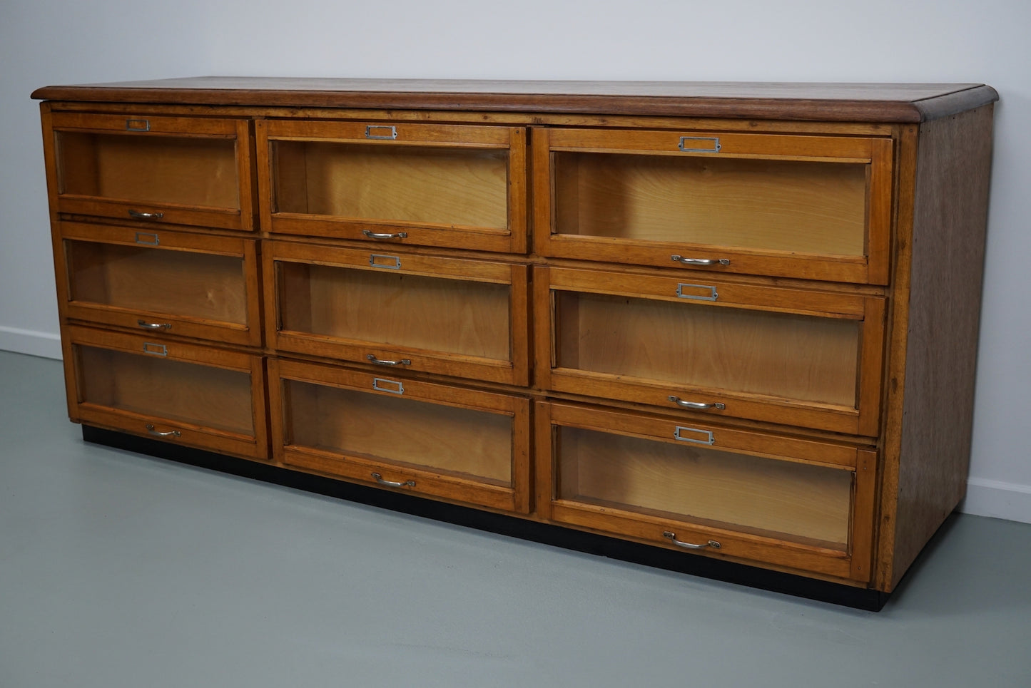 Dutch Oak Haberdashery Shop Cabinet / Sideboard, 1950s