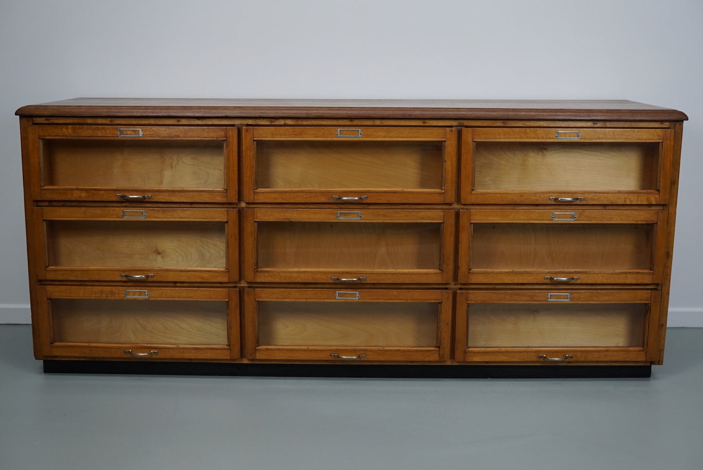 Dutch Oak Haberdashery Shop Cabinet / Sideboard, 1950s