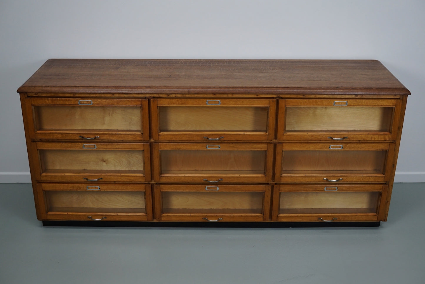 Dutch Oak Haberdashery Shop Cabinet / Sideboard, 1950s