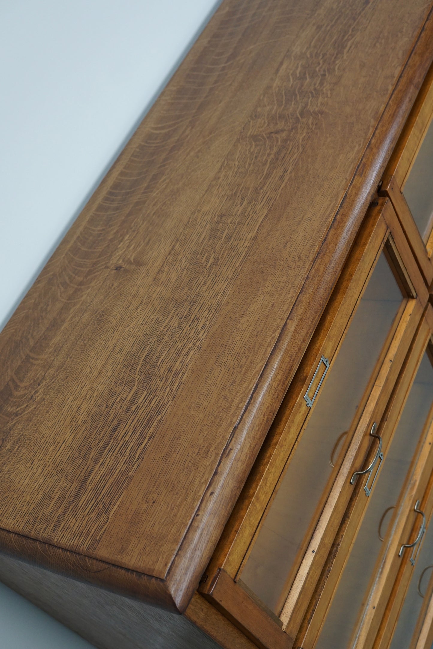 Dutch Oak Haberdashery Shop Cabinet / Sideboard, 1950s