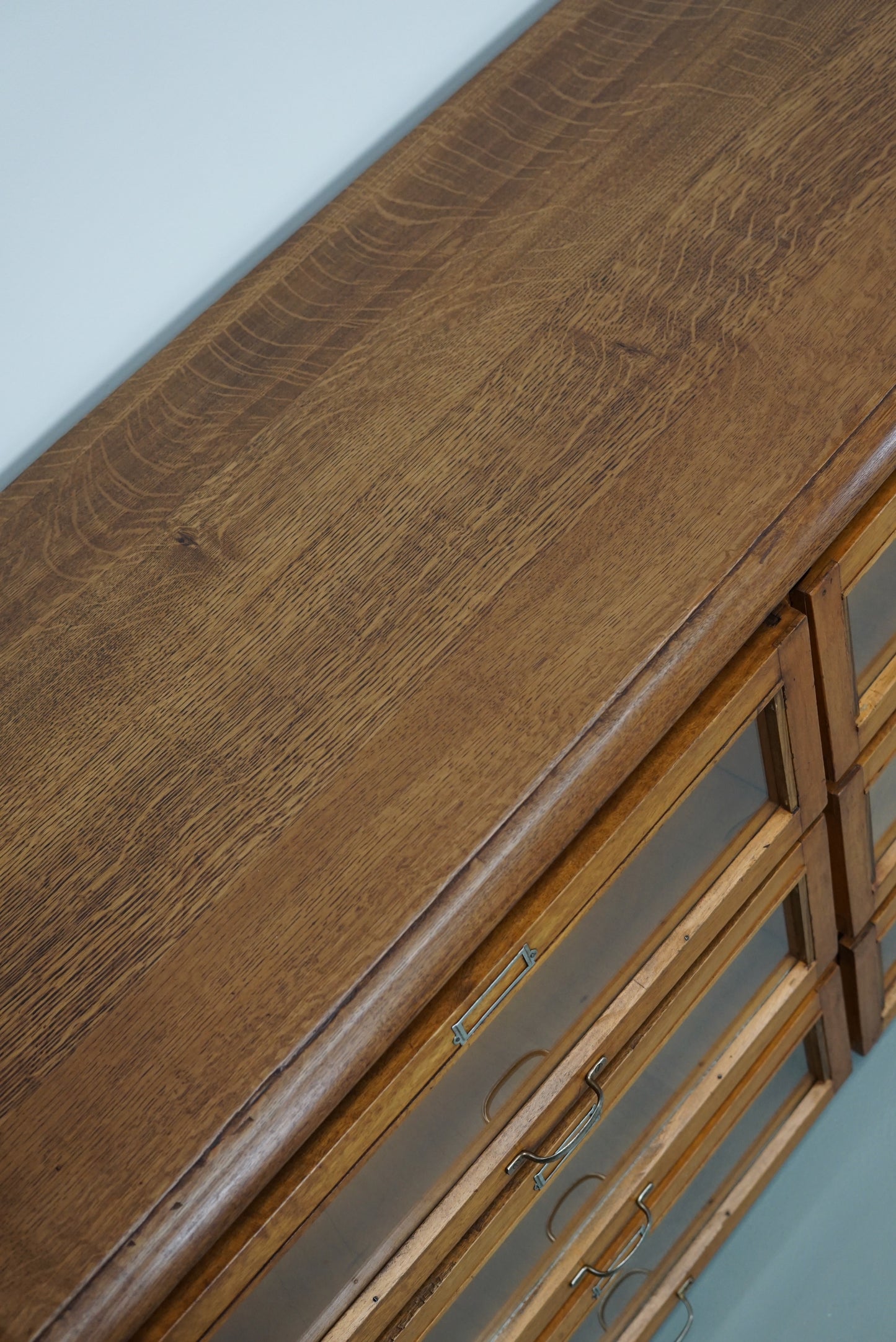 Dutch Oak Haberdashery Shop Cabinet / Sideboard, 1950s