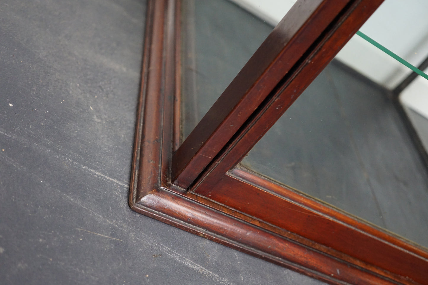 Victorian Mahogany Museum / Shop Display Cabinet or Vitrine, Late 19th Century