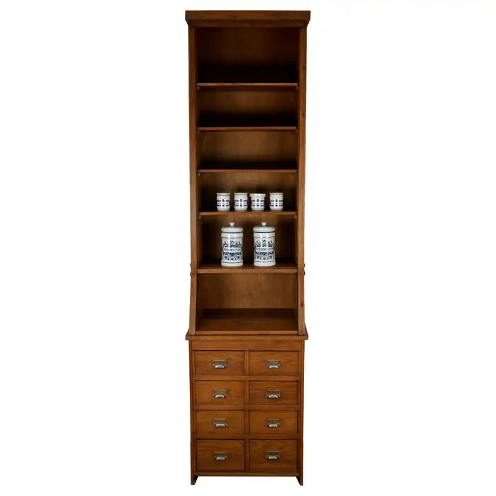 Dutch Oak Grocery Store / Apothecary Shop Cabinet, 1920/30s