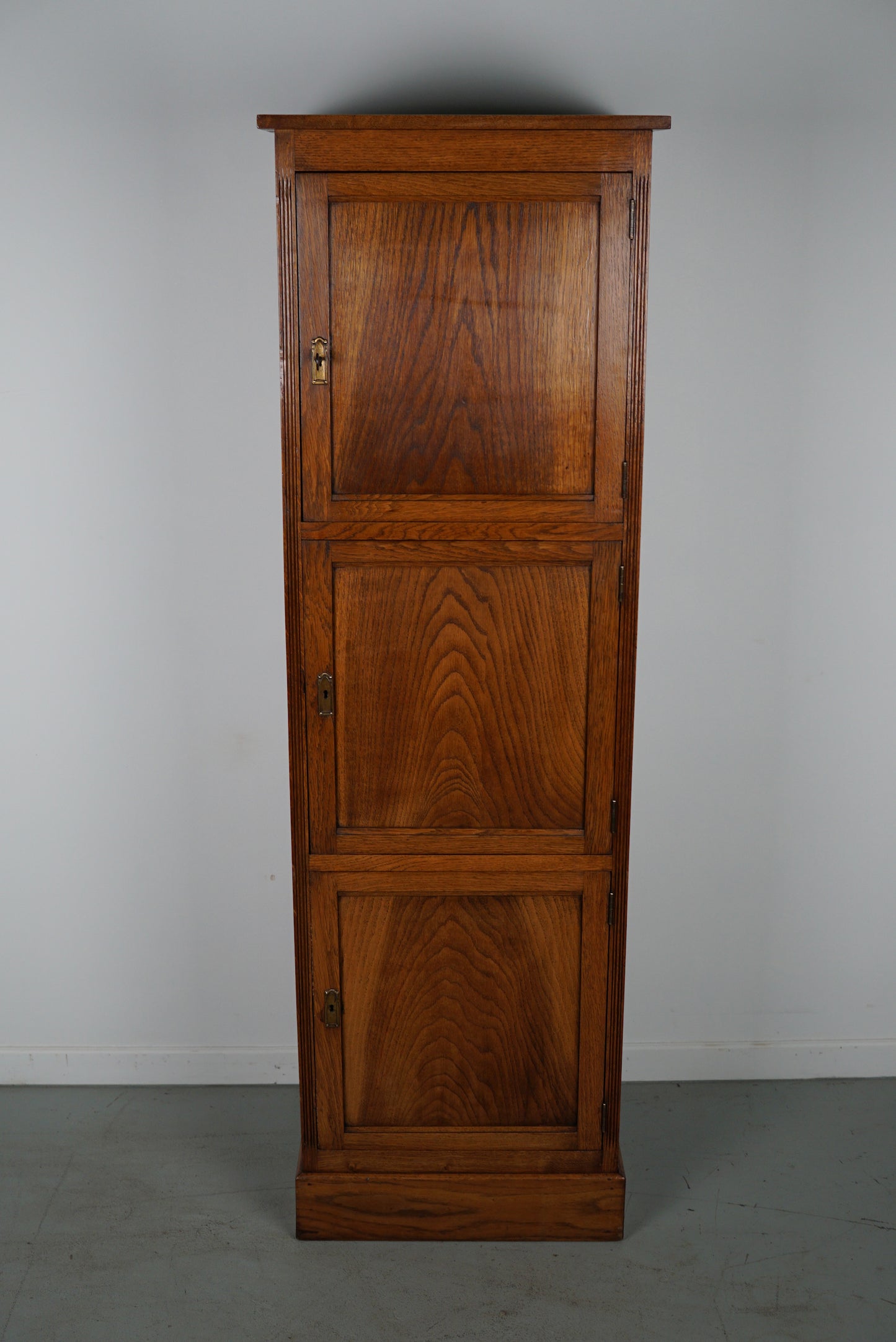 Antique Dutch Oak Locker / Filing Cabinet, 1920/30s