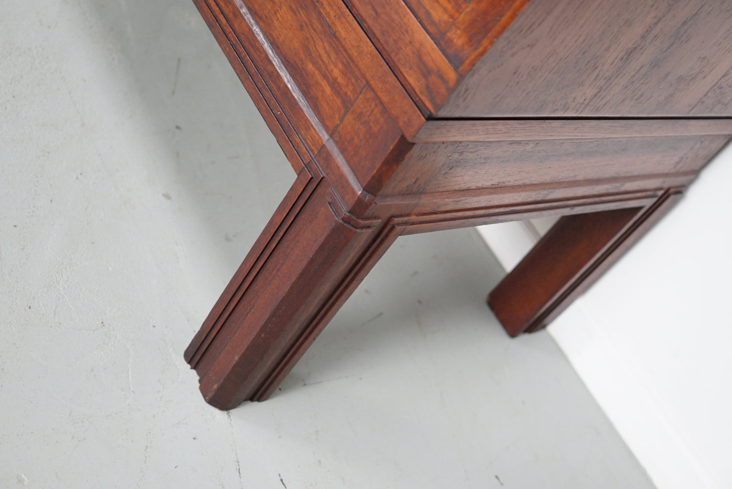 Antique Dutch Hardwood Apothecary / Filing Cabinet, 1920s