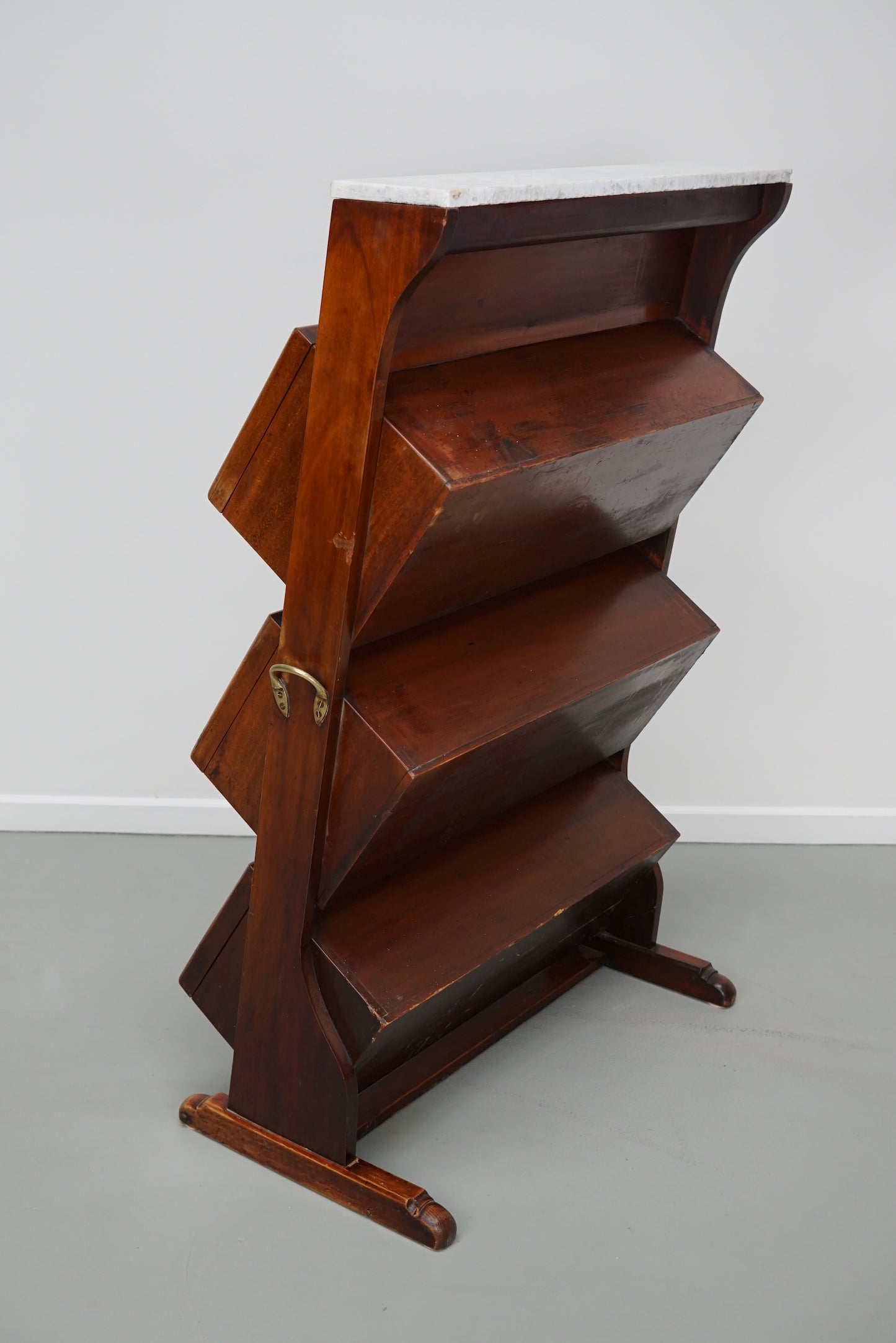 Victorian 19th Century Hardwood Carr's Biscuits Vitrine / Shop Cabinet