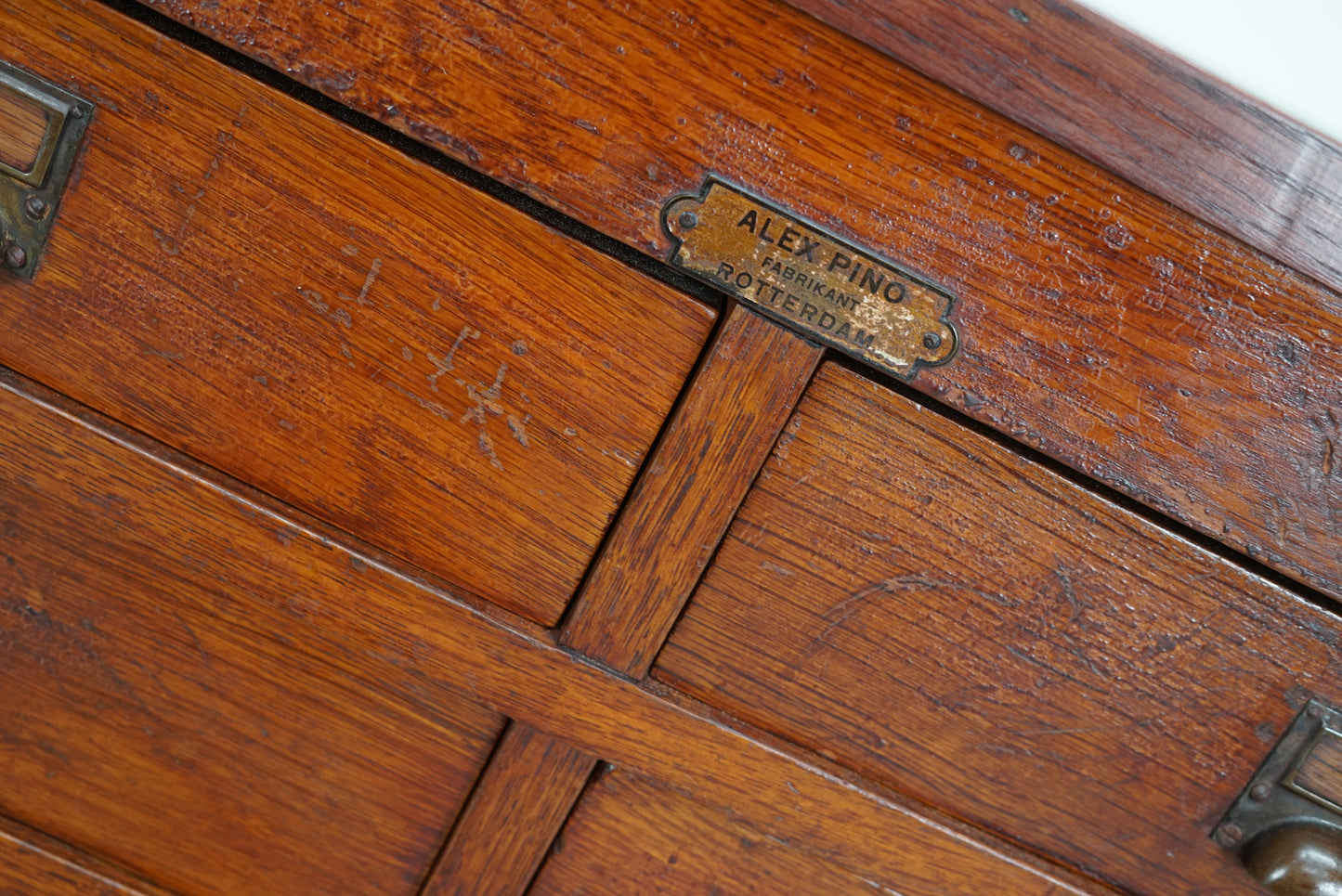 Large Dutch Oak Apothecary / Filing Cabinet or Sideboard, 1930s