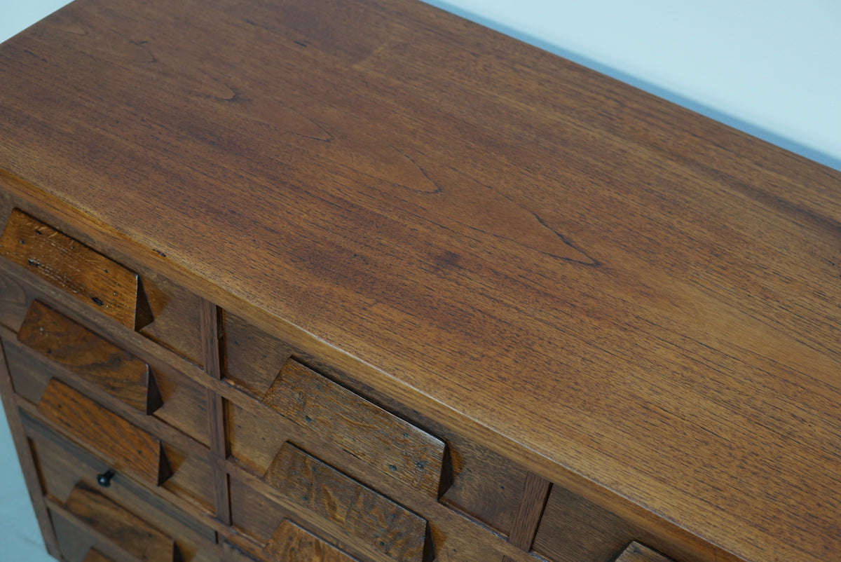 German Oak Apothecary / Shop Cabinet or Sideboard, 1930s