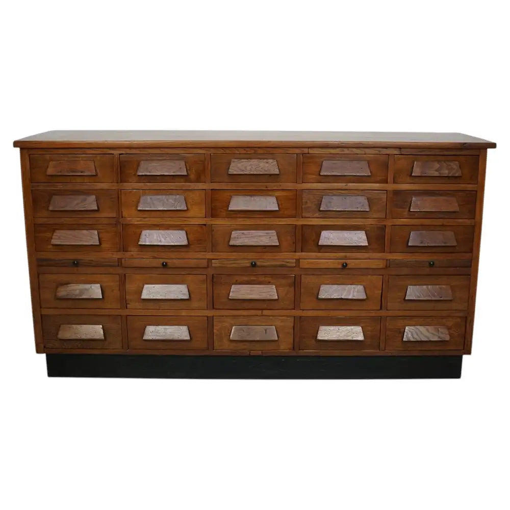 German Oak Apothecary / Shop Cabinet or Sideboard, 1930s