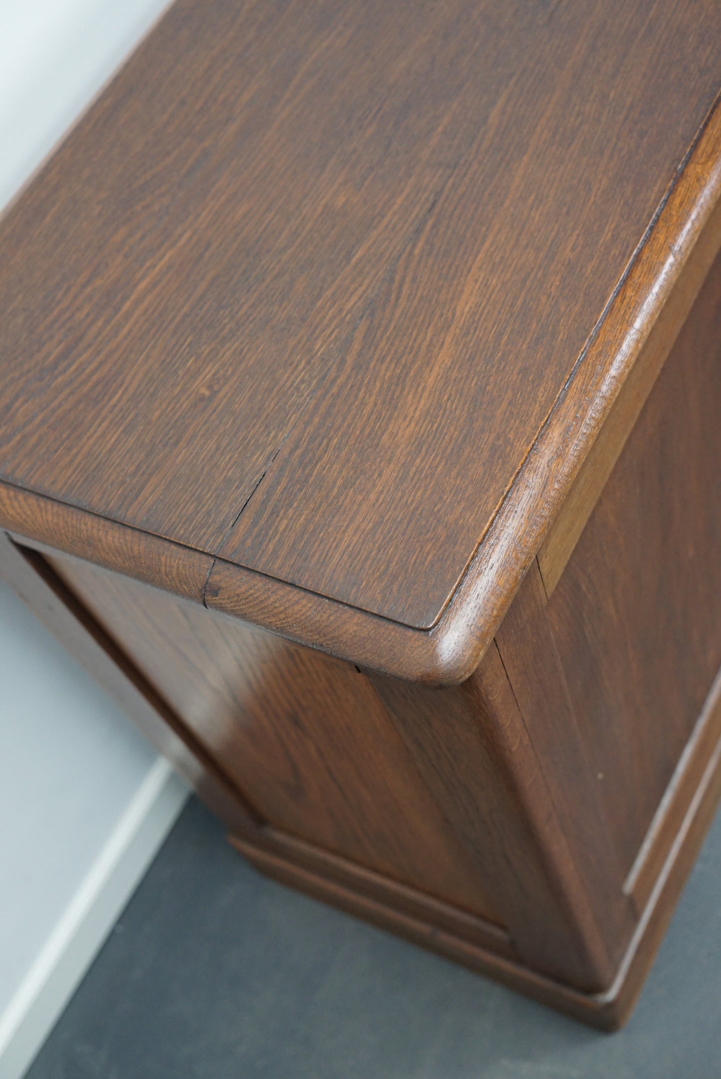 Vintage German Oak Shop Counter / Sideboard, 1930s