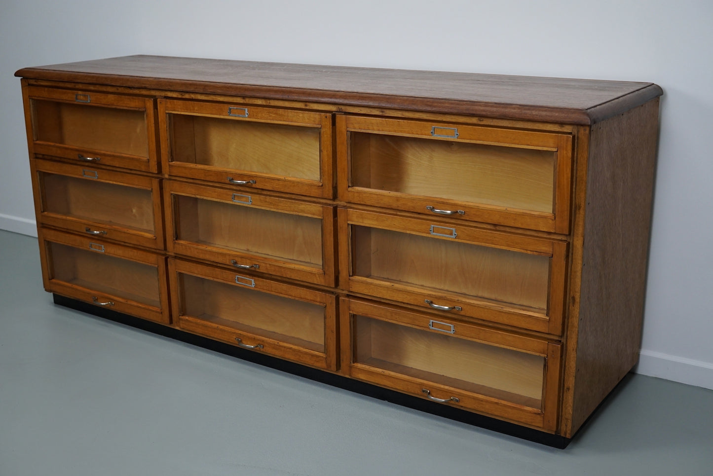 Dutch Oak Haberdashery Shop Cabinet / Sideboard, 1950s